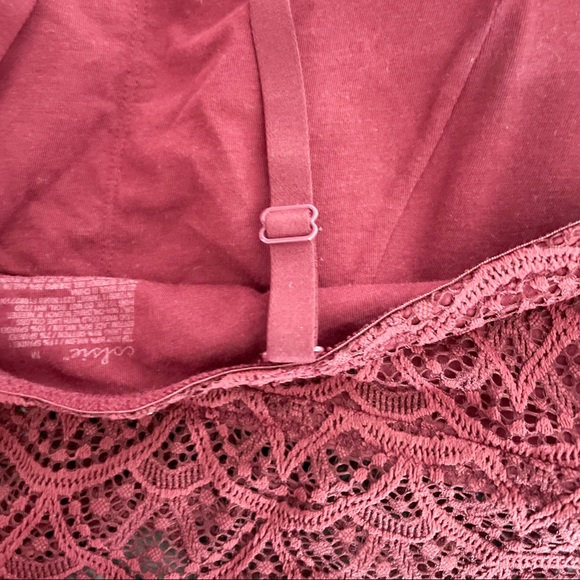 Colsie Lace Bandeau With Removable Straps - Picture 7 of 9